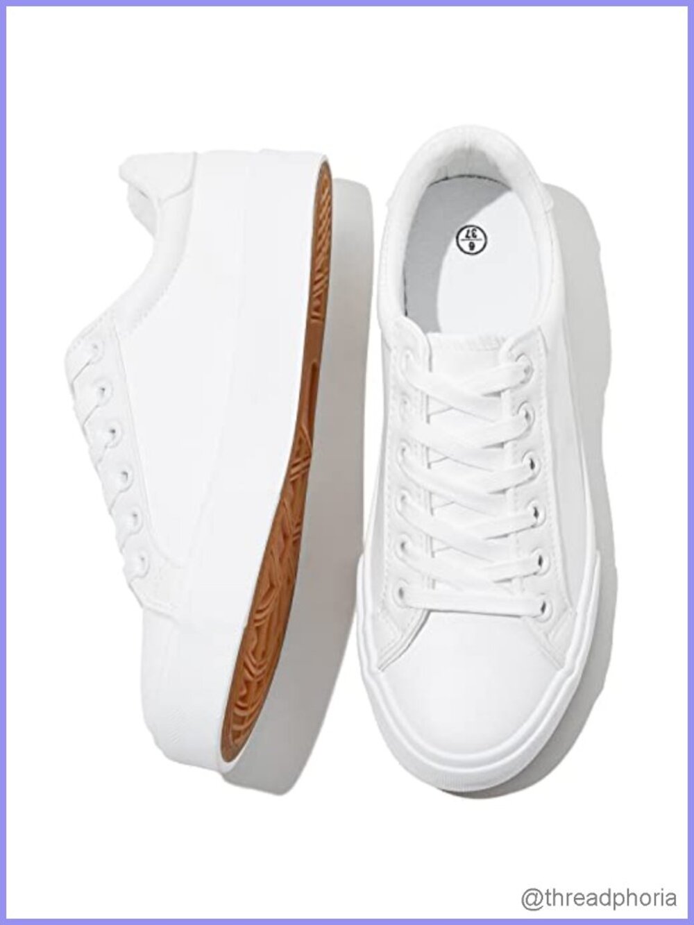 Womens Tennis Shoes PU Leather Water Resistant Slip Resistant Casual Sneakers